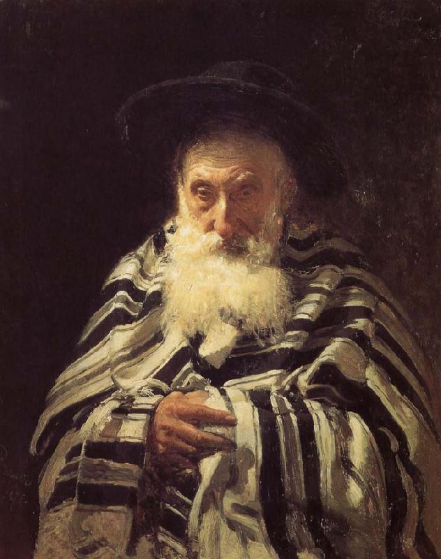 Ilia Efimovich Repin Great Jewish prayer oil painting picture